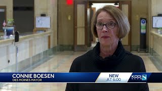 Connie Boesen takes office as Des Moines' first woman mayor