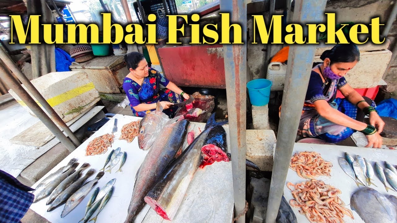 Mumbai ରେ ମାଛ Market ବୁଲିକି ଦେଖିଲି Mumbai Fish Market Mumbai