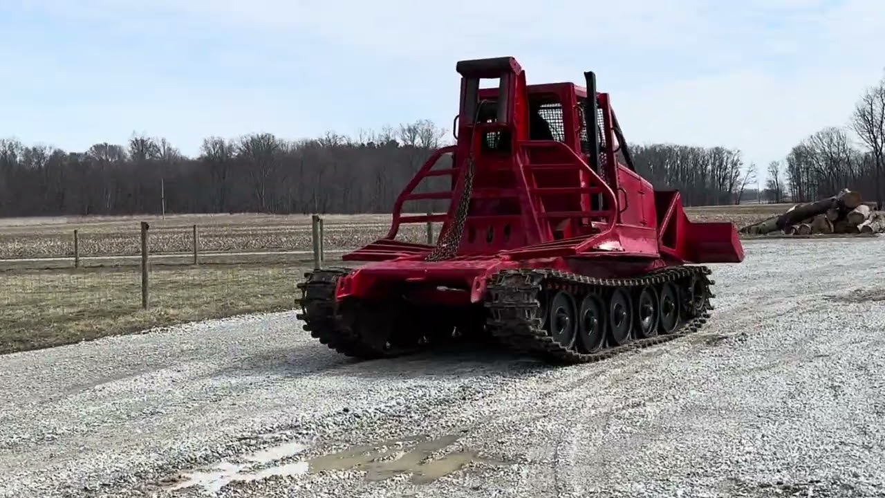 Lot 117: 2013 KMC 210CA Track Skidder
