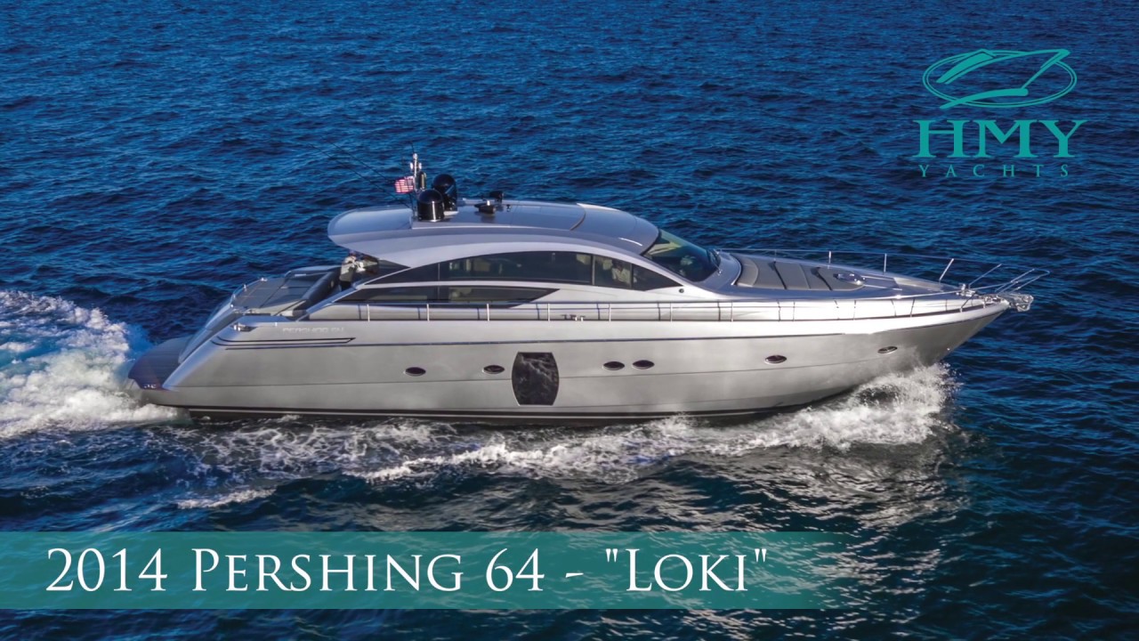 2014 Pershing 64’ Motor Yacht LOKI – For Sale with HMY Yachts