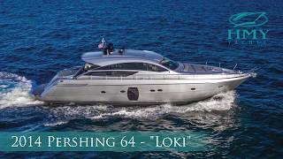 2014 Pershing 64’ Motor Yacht LOKI – For Sale with HMY Yachts