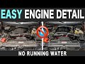 How To Clean Your Engine Safely Without Water // STEAM CLEAN ENGINE BAY!!