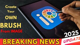 How to make brush from Image in 2025 | Beginners IBISPAINT X tutorial
