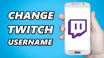 How to Change Username on Twitch Mobile!
