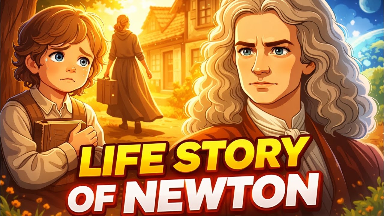 the life story 🍎of Isaac Newton!