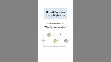 Circuit Question: Lamp Brightness #electrical #electricalengineering