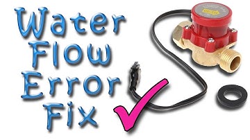 Laser4A - Water Flow Error Fix