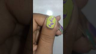 Easy short nails nail art designs at home 🏡💅#nailart #youtubeshorts #shorts
