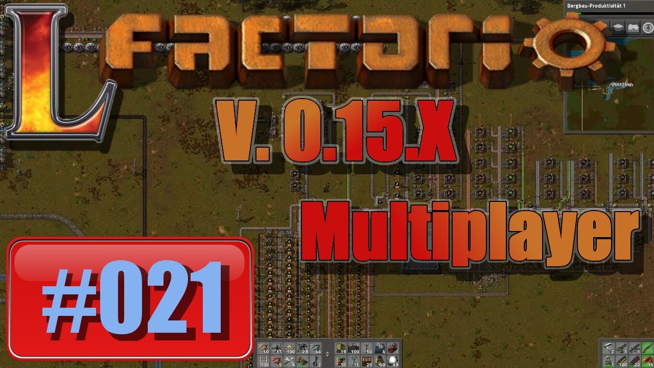 Factorio Multiplayer V0.15 #021 | Let's Play Deutsch | Rüstungen für ...