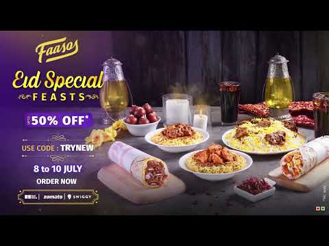 Eid Special Feasts by Faasos