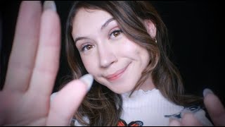 ASMR | Close Up Tingly Personal Attention | Face Touching, Brushing, Ear Massage, Plucking