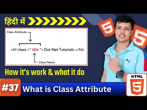 Ep. 37 || What is Class in HTML Full Explanation with Examples