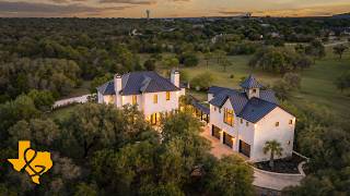 We Were NOT READY For The INSIDE of This $3M Texas Hill Country VILLA