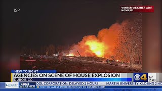 House explosion in southern Indiana heard from 10 miles away