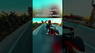 First motorcycle riding experience with insta360 x4 camera #shorts #motovlog #insta360x4