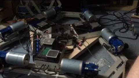 6DOF Motion seat servo movement test