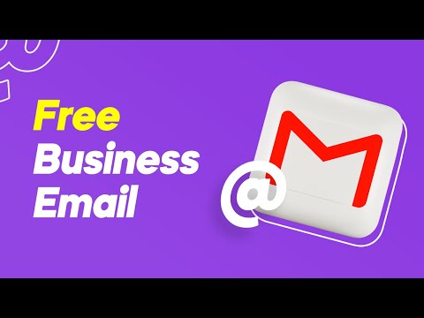 Create a FREE Business Email and use it with Gmail || 2022 tutorial