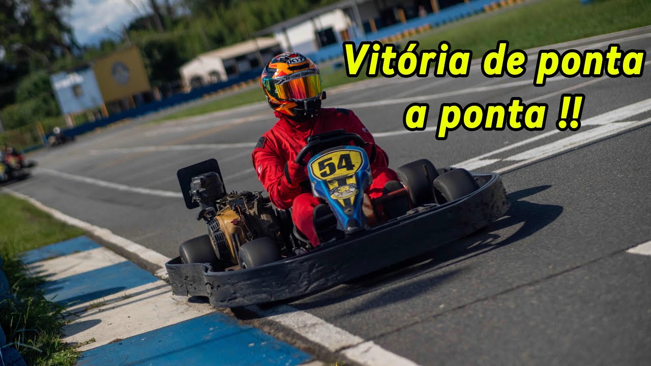 Vitória no torneio KNV de fevereiro | Kartódromo de Guaratinguetá | 18 HP 90 KG | Traçado 3 H