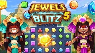 Jewel Blitz 5 - Short Gameplay - A Match 3 Game