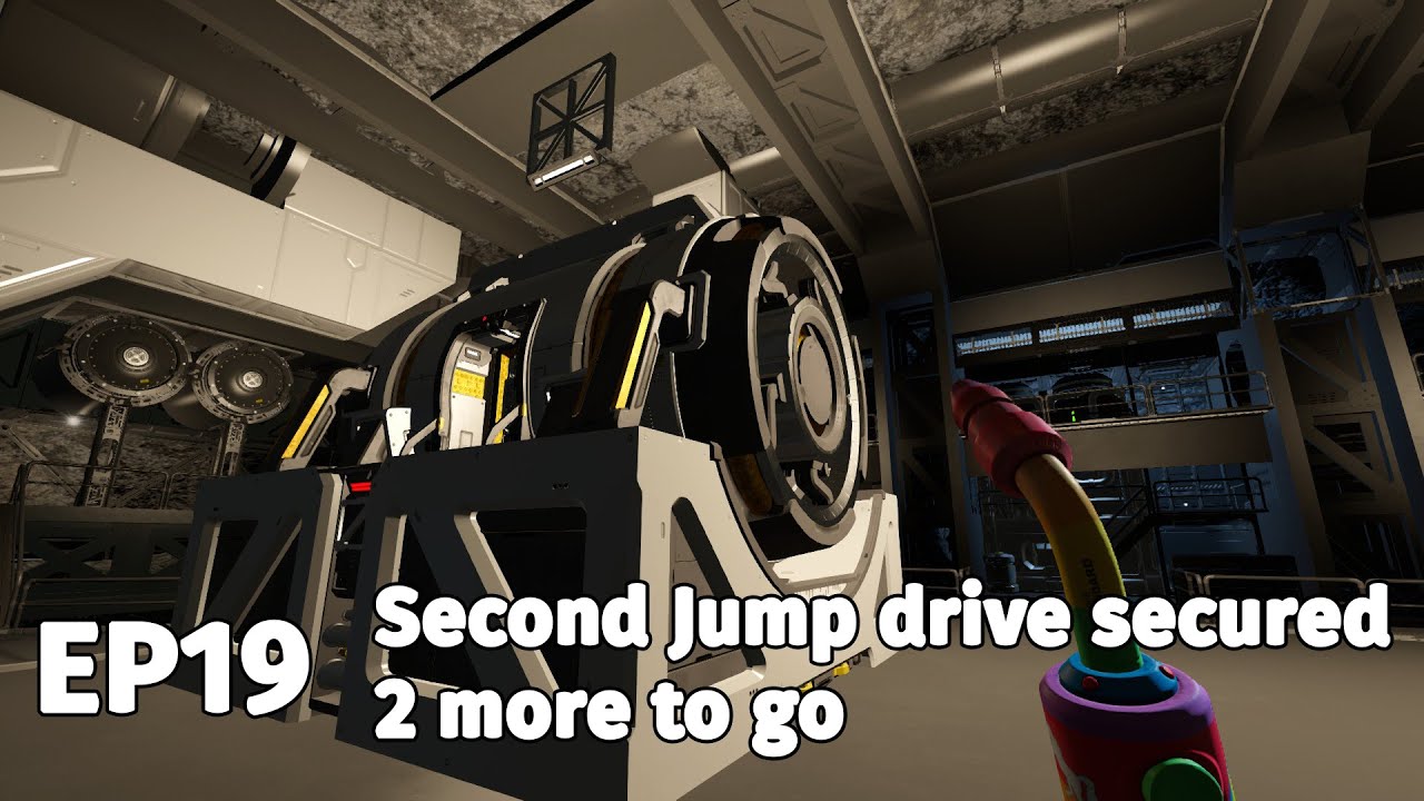 space engineers EP19 Second Jump drive secured 2 more to go - YouTube