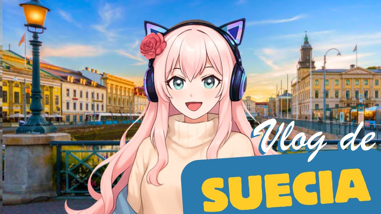 Usando mis neuronas LATINAS en SUECIA! 😎 (Soy vtuber)