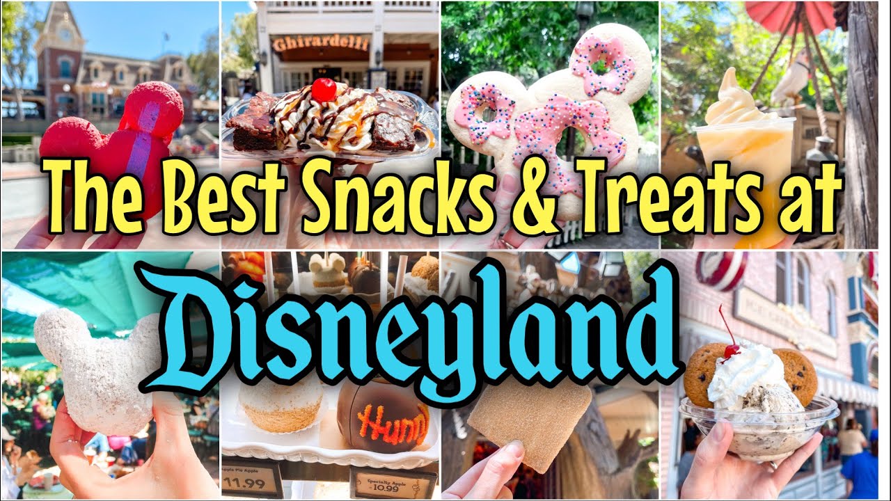 The Best Disneyland Snacks YouTube