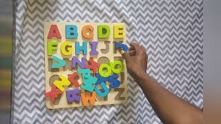 Kids will Learn ABC Phonics with letter wood Puzzle screenshot 4