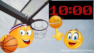 Famous 10 Minute 🏀 Basketball 🏀 Countdown Timer - Buzzer Beater Sound and Crowd Cheers! Net Worth