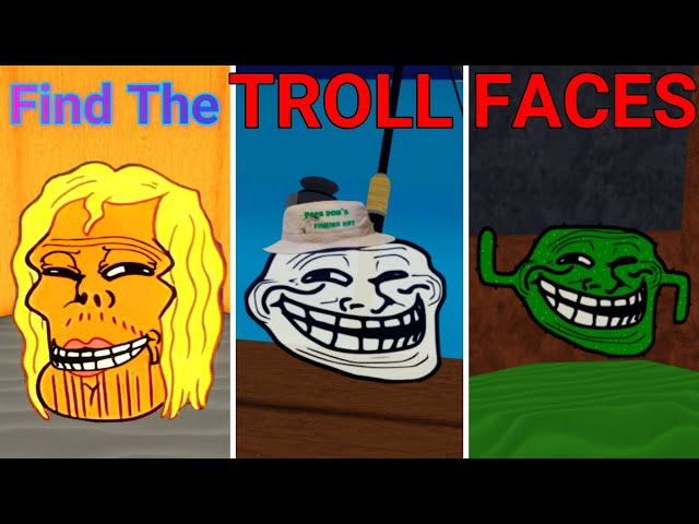 Pou basado  Shrek funny, Troll face, Roblox funny