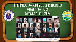 FILIPINO 9: MODULE 3.1 - NOBELA (SAUDI ARABIA) (GRADE 9 - RUBY)