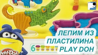 Плей До. Лепим животных из пластилина. Плей До. Лепим животных из пластилина.