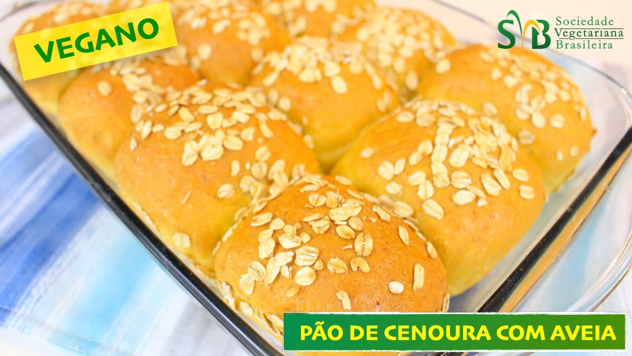 PÃO FOFINHO DE CENOURA COM AVEIA - #07