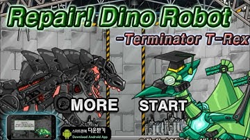 Repair Dino Robot Terminator T Rex
