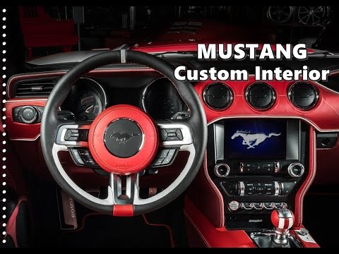 Roush Mustang Gt Custom Interior By Carlex Design