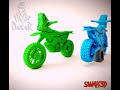 3D Print Motorcycle Rallye Dakar