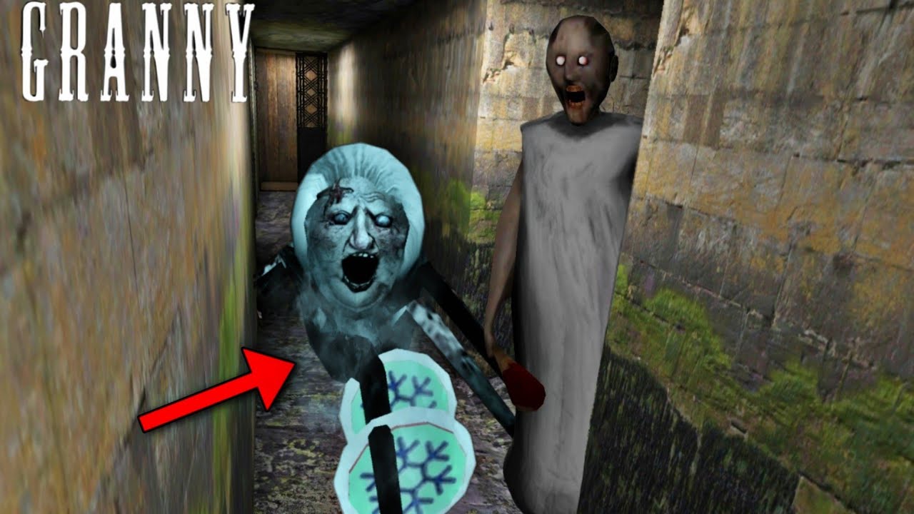 Freezing granny and Angelene spider in Granny Update 1.8.1 YouTube