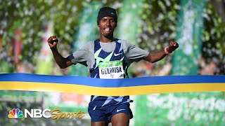 Paris Marathon 2022: Men's and Women's elite finishes | EXTENDED HIGHLIGHTS | NBC Sports