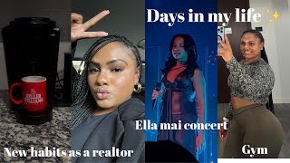 days in my life enjoying my 20&#39;s living in Charlotte NC | Ella mai concert + girl chat + gym