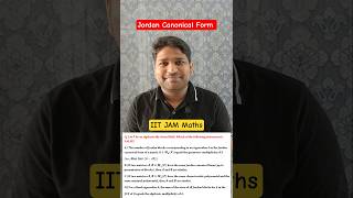 Jordan Canonical Form | Linear Algebra | IIT JAM & CUET PG | IFAS
