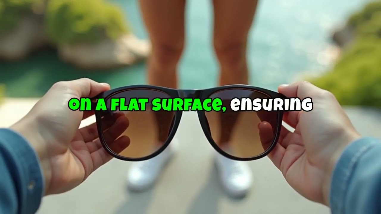 No phone stand? Use your sunglasses!