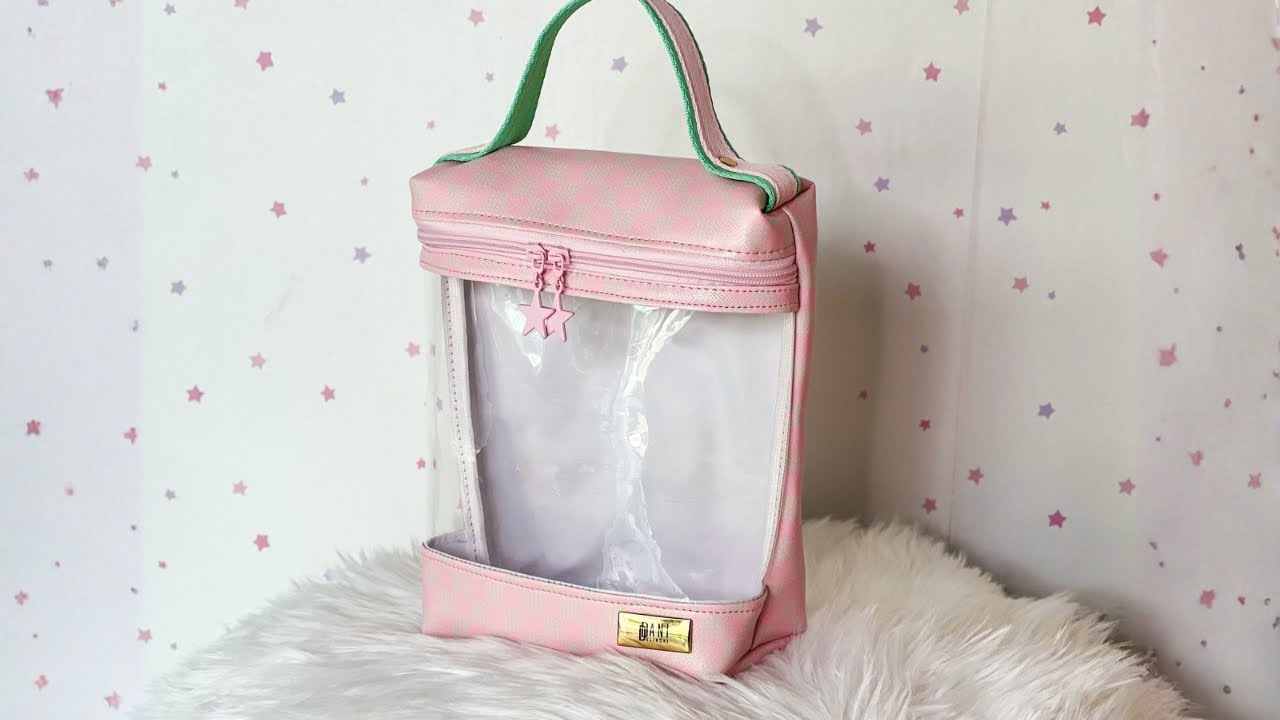 NÉCESSAIRE com visor transparente - COSTURA com passo a passo | organizadores para iniciantes