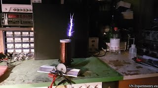 Mini SSTC 1MHz - Higher Power !   DC input and 1MHz plasma ball #2/3