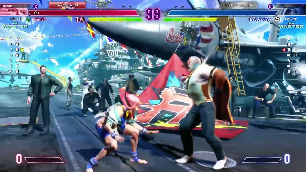 Street Fighter 6 - Manon anti JP Tech