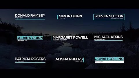 Creative Lower Thirds Motion Graphics Templates