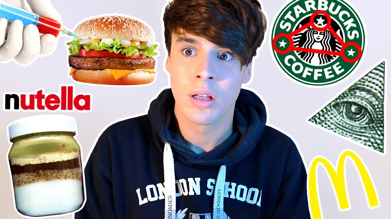 scary FOOD CONSPIRACY THEORIES exposed | Raphael Gomes