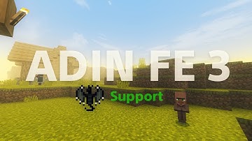 ADIN FE 3 | RENDERDRAGON SUPPORT (1.18.30+) | NOLAG FOR MINECRAFT BE
