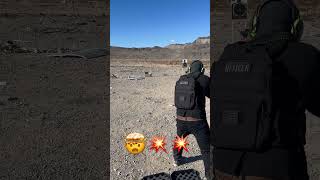 Zeroed In Ar-15 Vs 40 Dollar Steel Target.