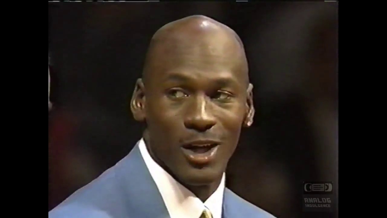 A Salute to Michael Jordan (11011994) Jersey Retirement YouTube