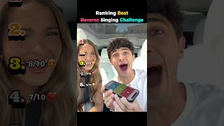 Ranking Best Reverse Singing Challenge ⏮️😝