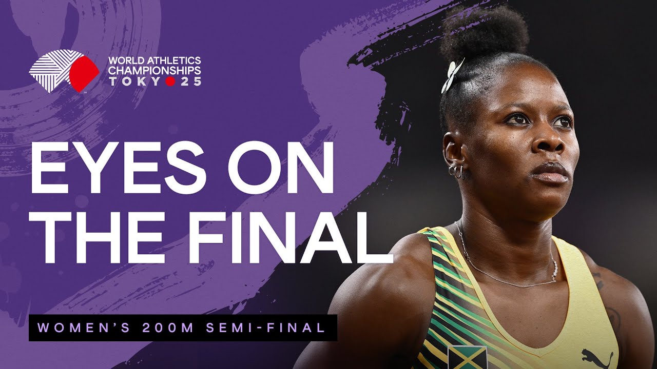 Jackson goes sub 22 to qualify fastest in 200m semis | World Athletics Championships 25